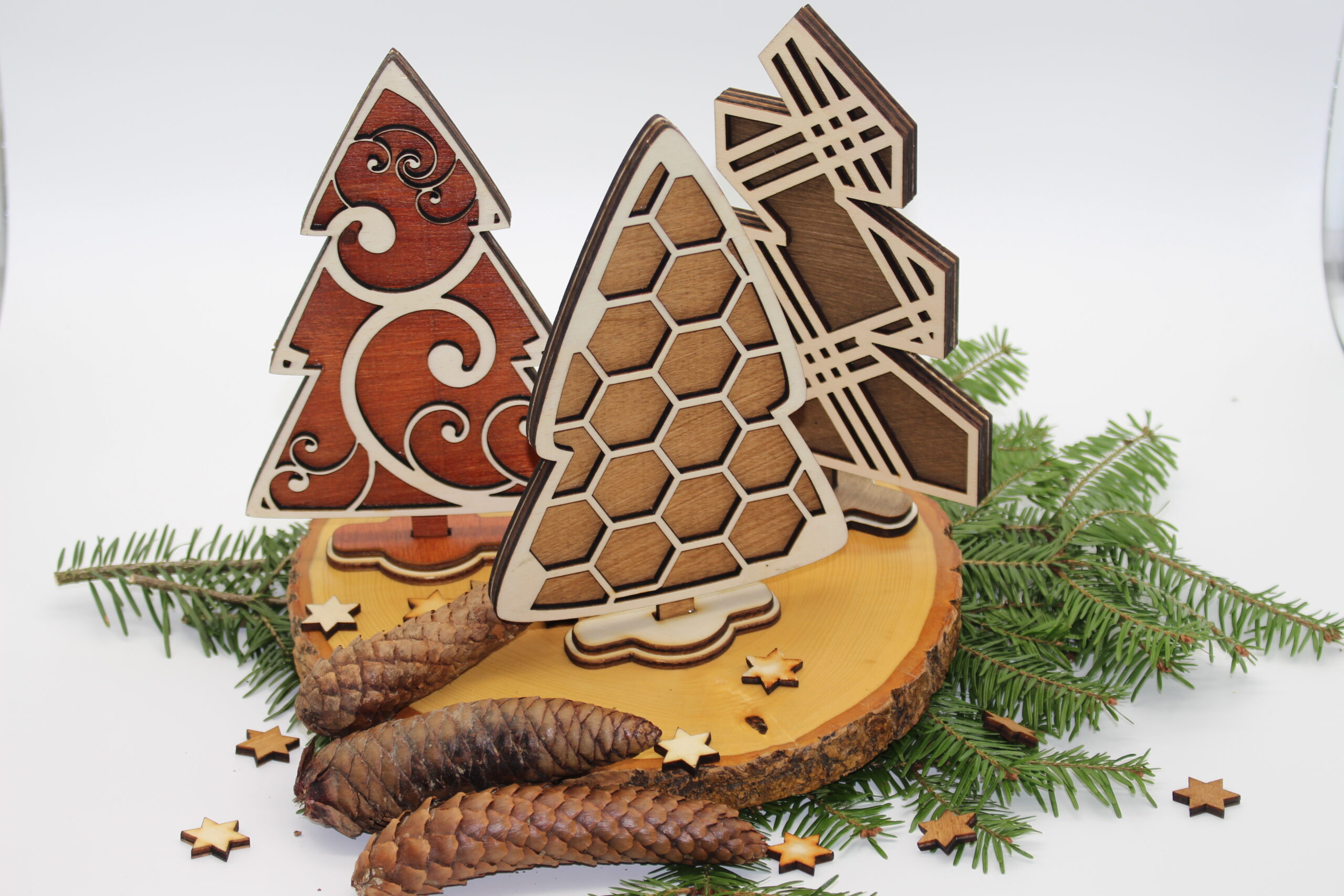 Weihnachtsdekoration – Tannenbäumchen